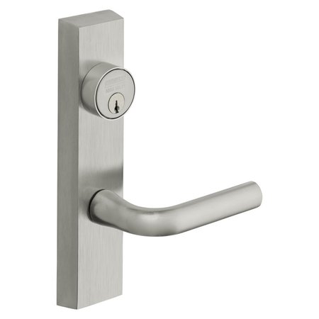 SARGENT Grade 1 Exit Device Trim, Night Latch, Key Retracts Latch, For Rim and Mortise 8300, 8500, 8800, 89 704 ETW RHRB 26D